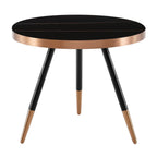 Cayson - Modern Black Ceramic Small Coffee Table