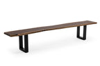 Taylor - X - Large 102" Modern Live Edge Dining Bench