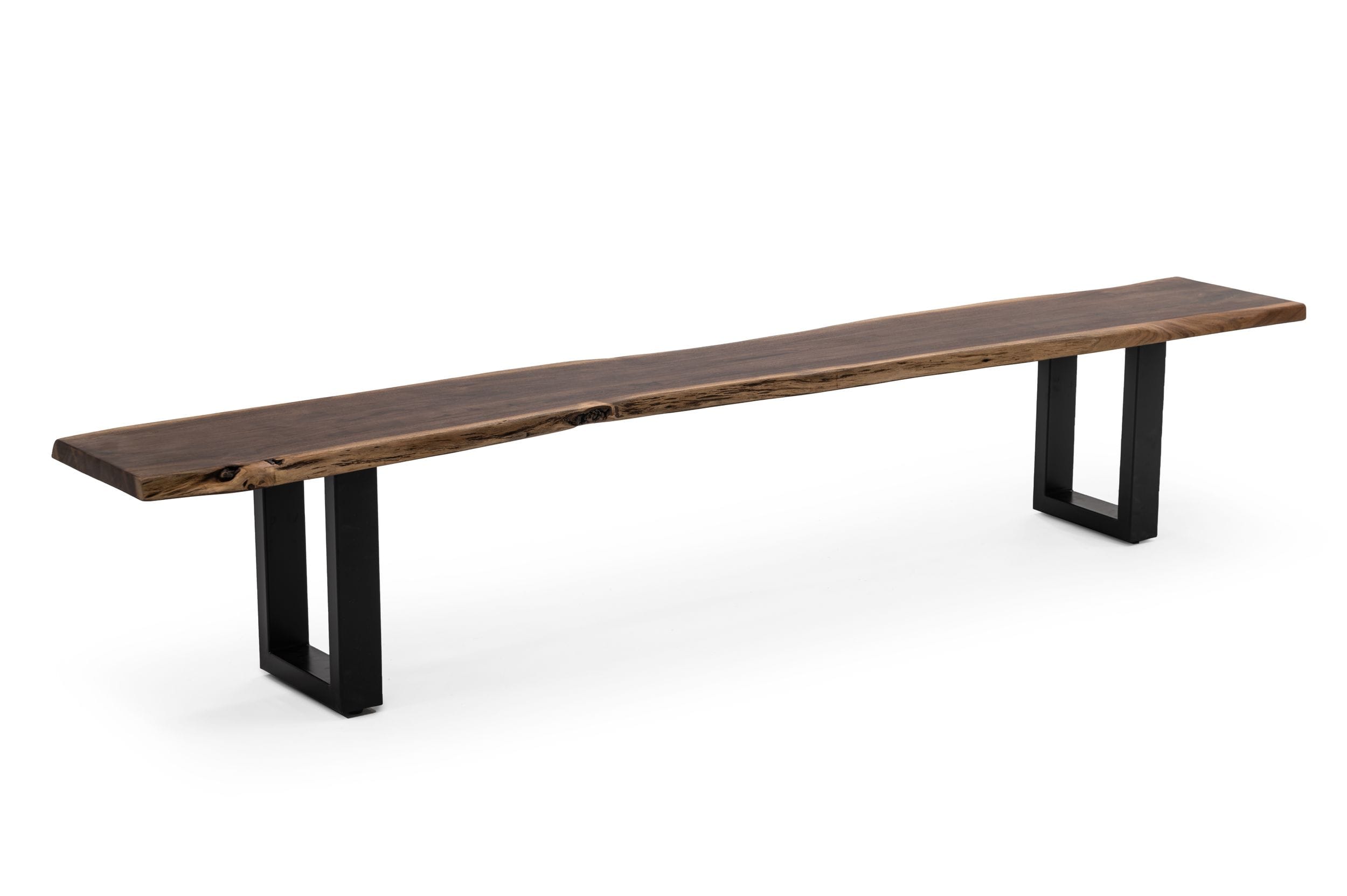 Taylor - X - Large 102" Modern Live Edge Dining Bench