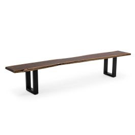 Taylor - X - Large 102" Modern Live Edge Dining Bench