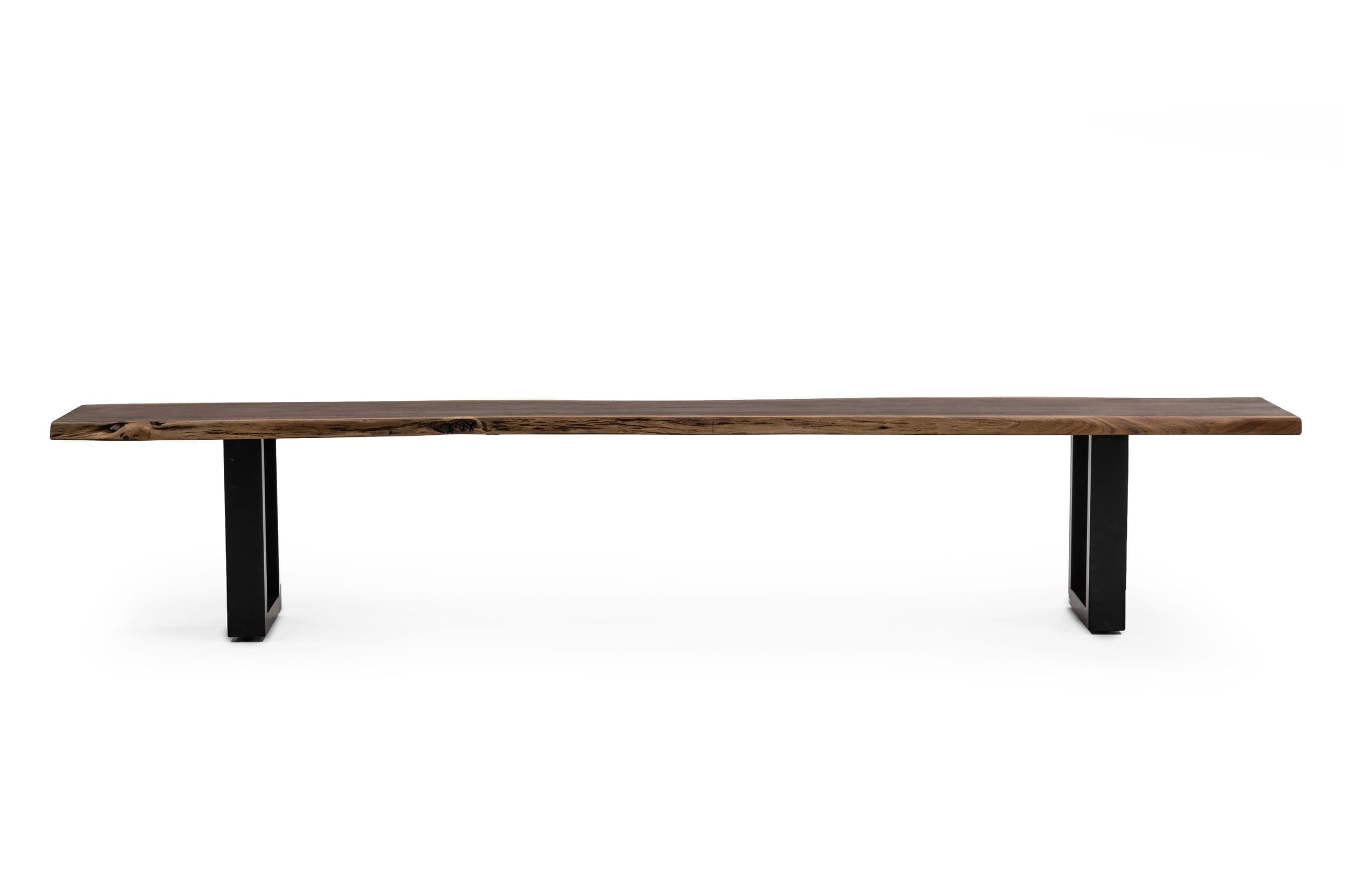 Taylor - X - Large 102" Modern Live Edge Dining Bench
