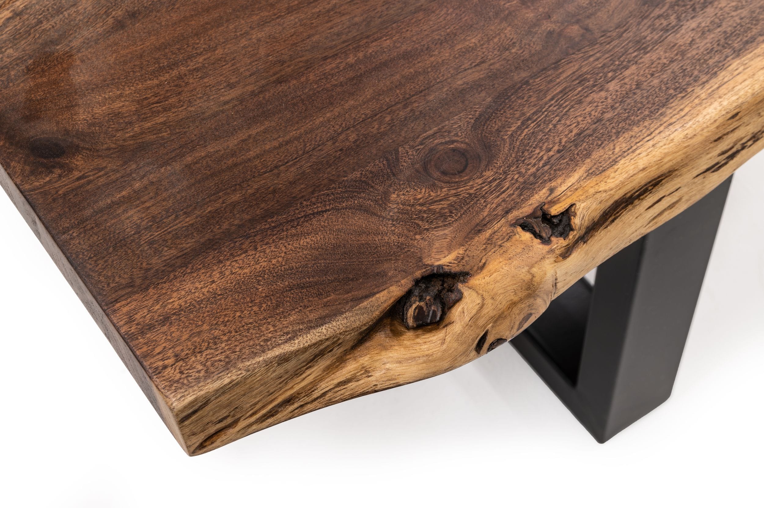 Taylor - X - Large 102" Modern Live Edge Dining Bench