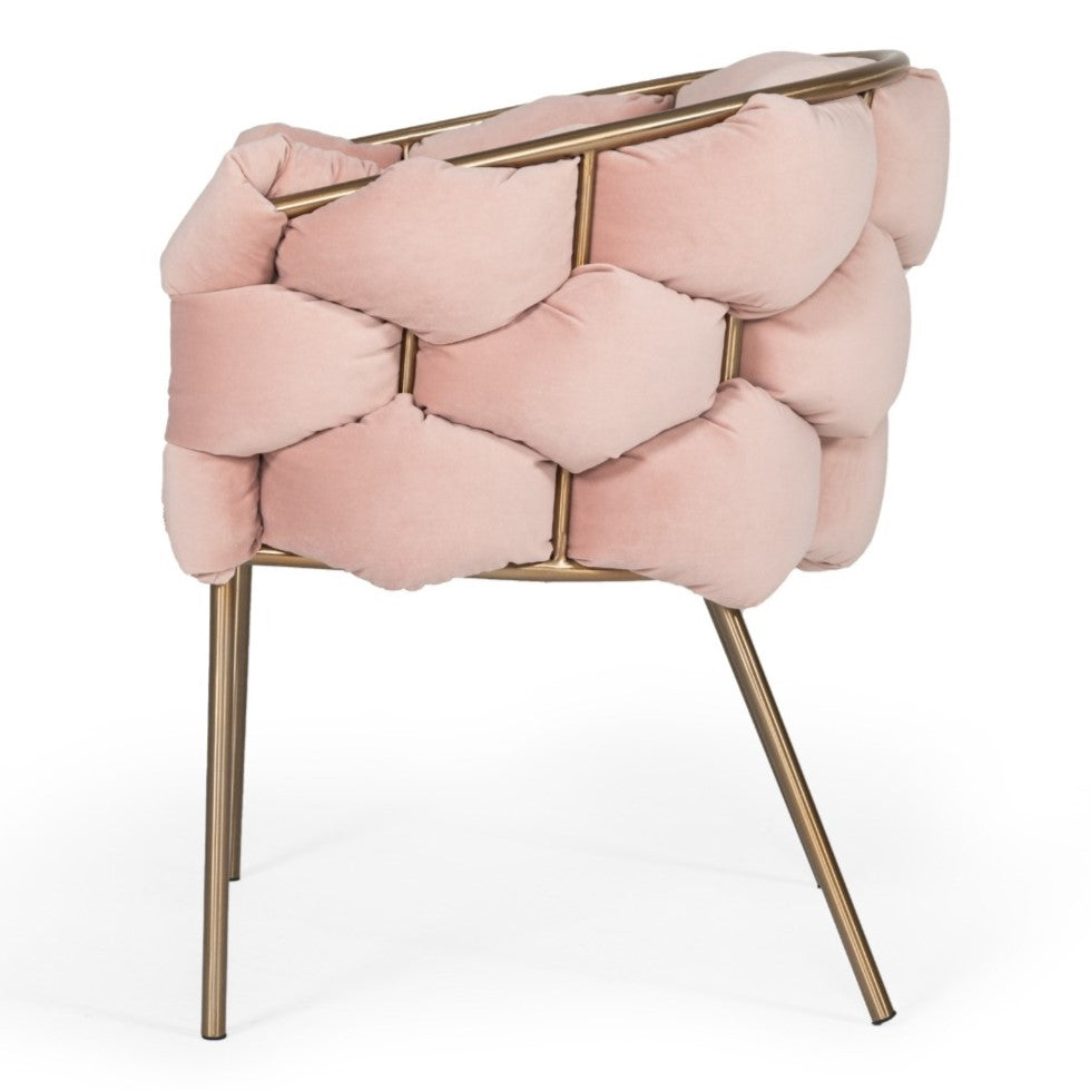 Debra Modern Fabric Dining Chair