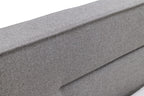 Juliana - Eastern King Italian Modern Grey Upholstered Bed - Eastern King Italian Modern Grey Upholstered Bed