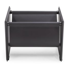 Uriah - Modern Grey Magazine Rack