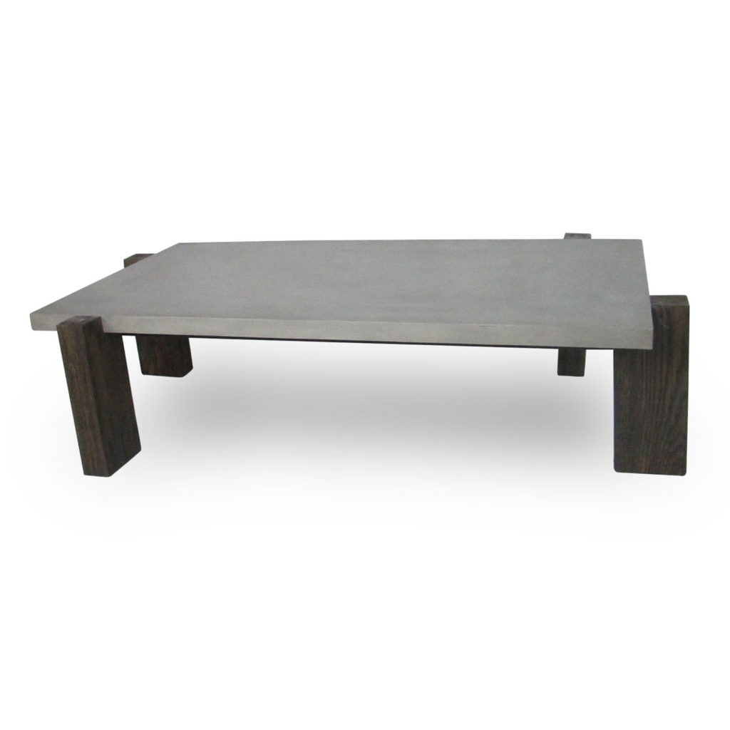 Milton - Dark Grey & Walnut Coffee Table