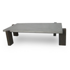 Milton - Dark Grey & Walnut Coffee Table