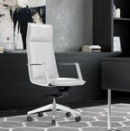 Gorsky - Modern White High Back Executive Office Chair