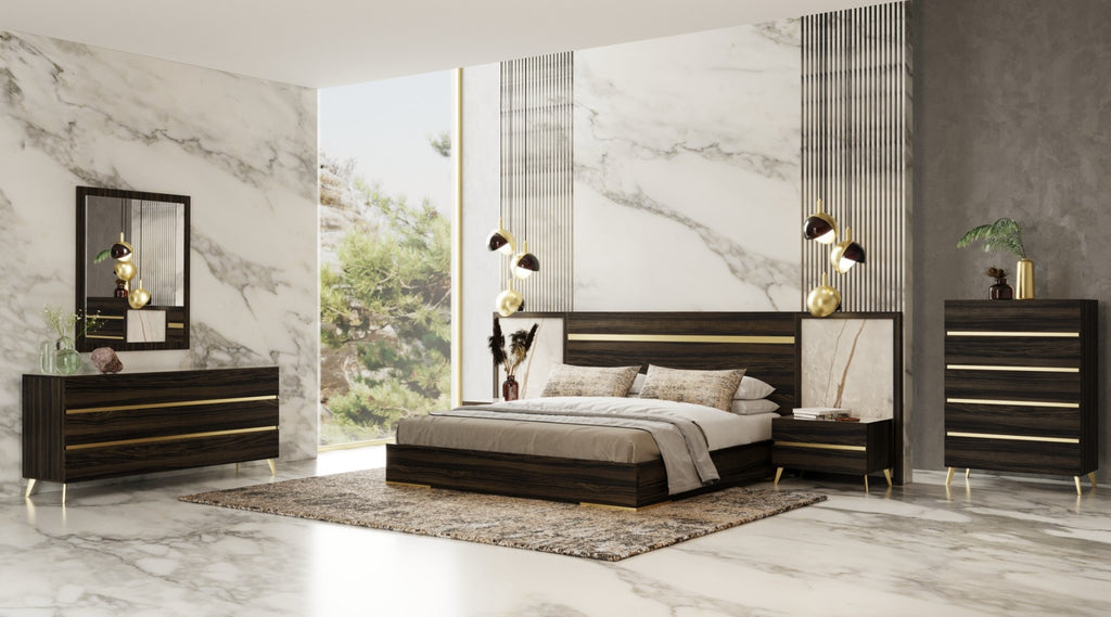 Velondra - Modern Eucalypto + Marble Chest