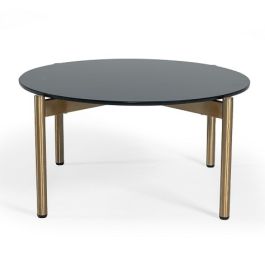 Denzel - Black Marble + Gold Coffee Table
