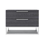 Heloise - Contemporary Grey Elm Nightstand