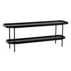 Mitchell - Black Iron Console Table