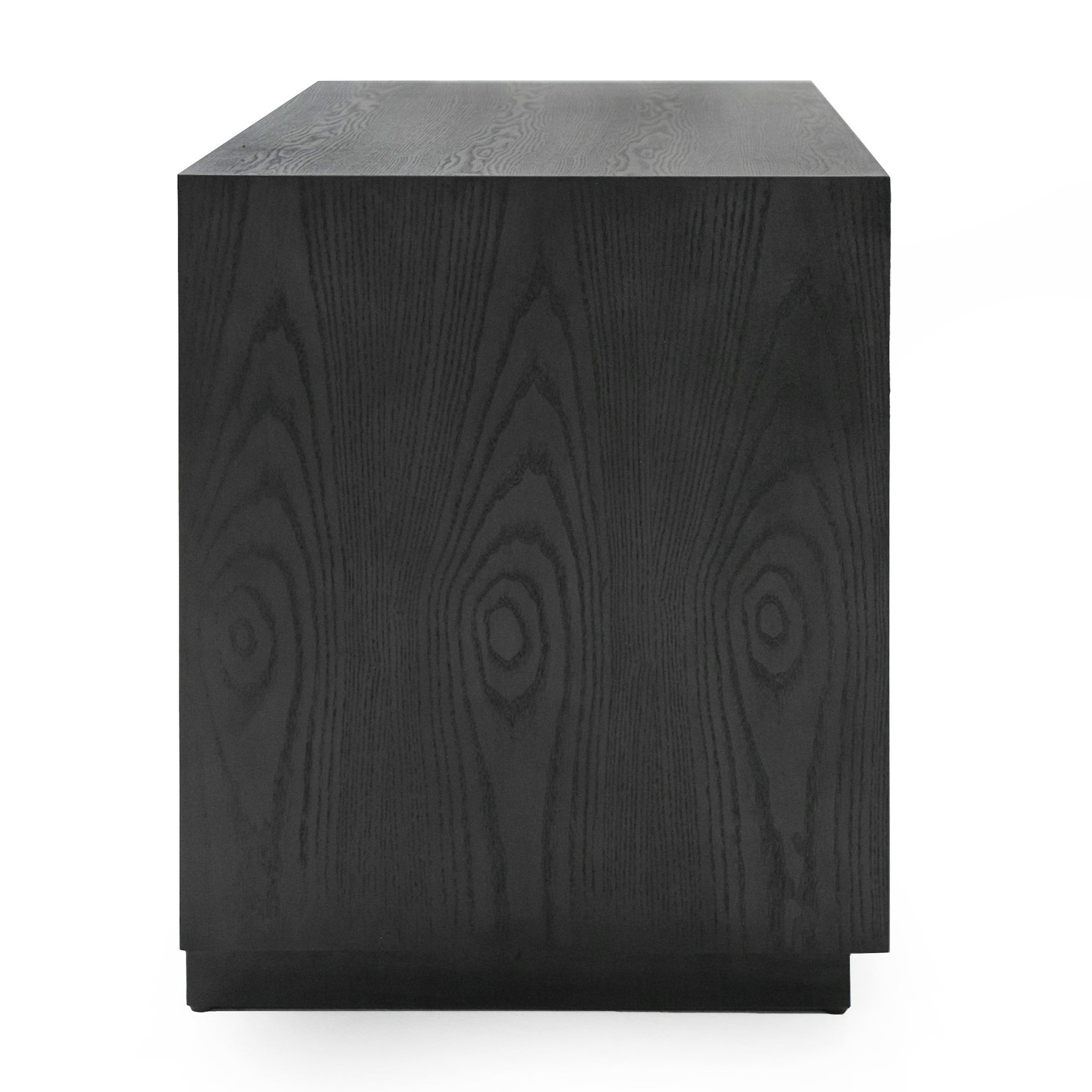 Manhattan - Contemporary Grey and Gold Nightstand