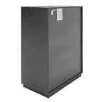 Manhattan - Contemporary Grey and Gold Chest