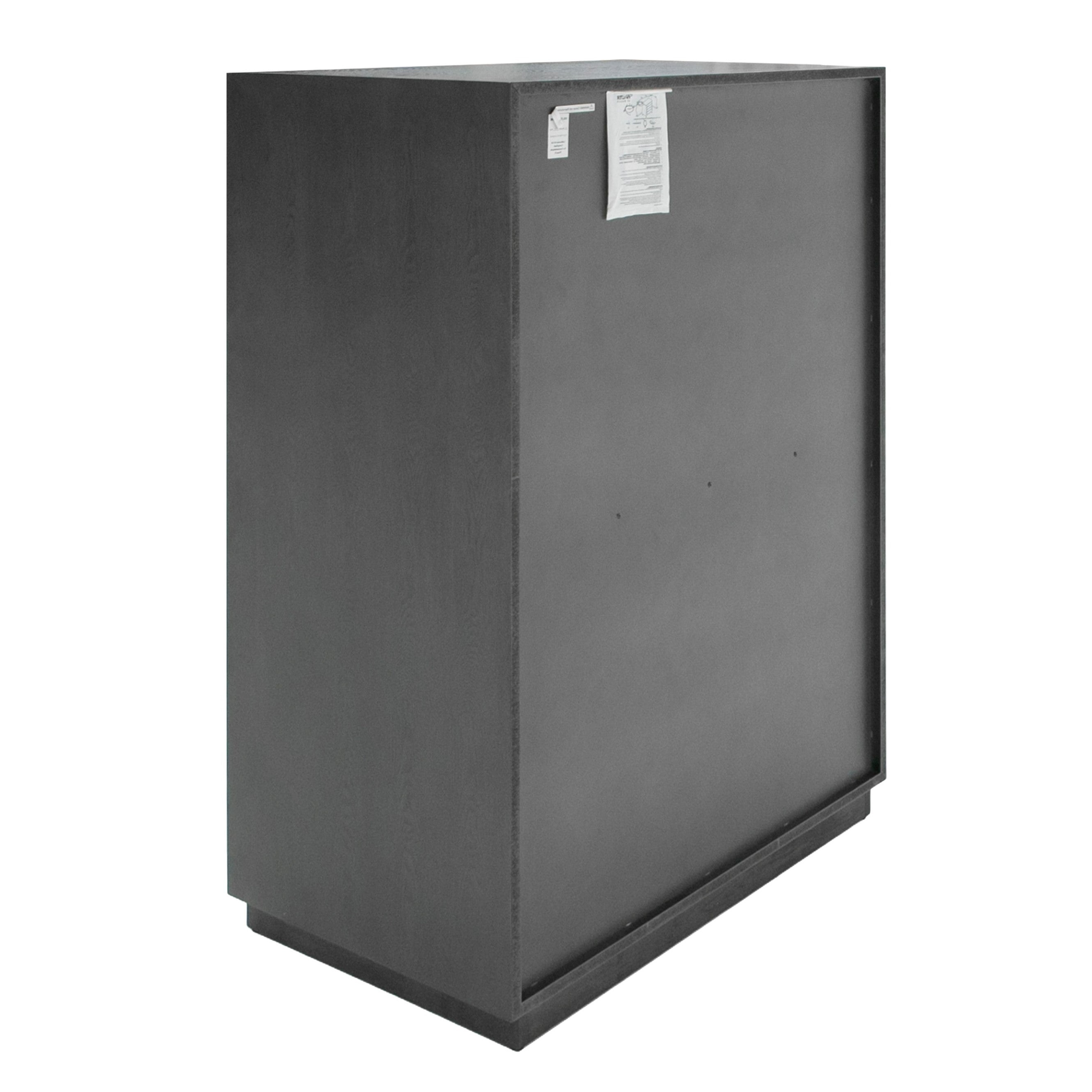 Manhattan - Contemporary Grey and Gold Chest