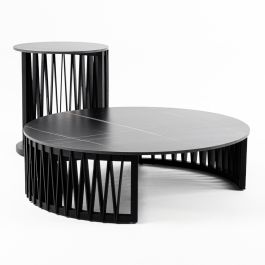 Larimer - Modern Round Coffee Table Set