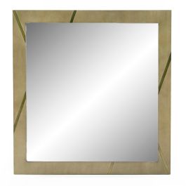 Nixa - Modern Birch + Brushed Bronze Mirror