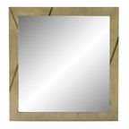 Nixa - Modern Birch + Brushed Bronze Mirror