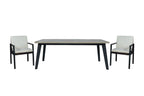 Cuba - Modern Outdoor Dining Chair Set of 2