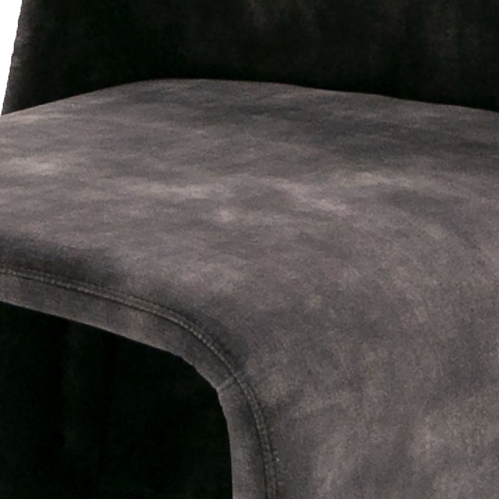 Modern Jarvis Accent Dark Grey Fabric Chair