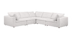 1100 Divanitalia 5-Piece L-Shaped Sectional Sofa - Top-grain Italian Leather