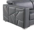 1120 Divanitalia Sofa with Adjustable Headrest in Top-grain Italian Leather