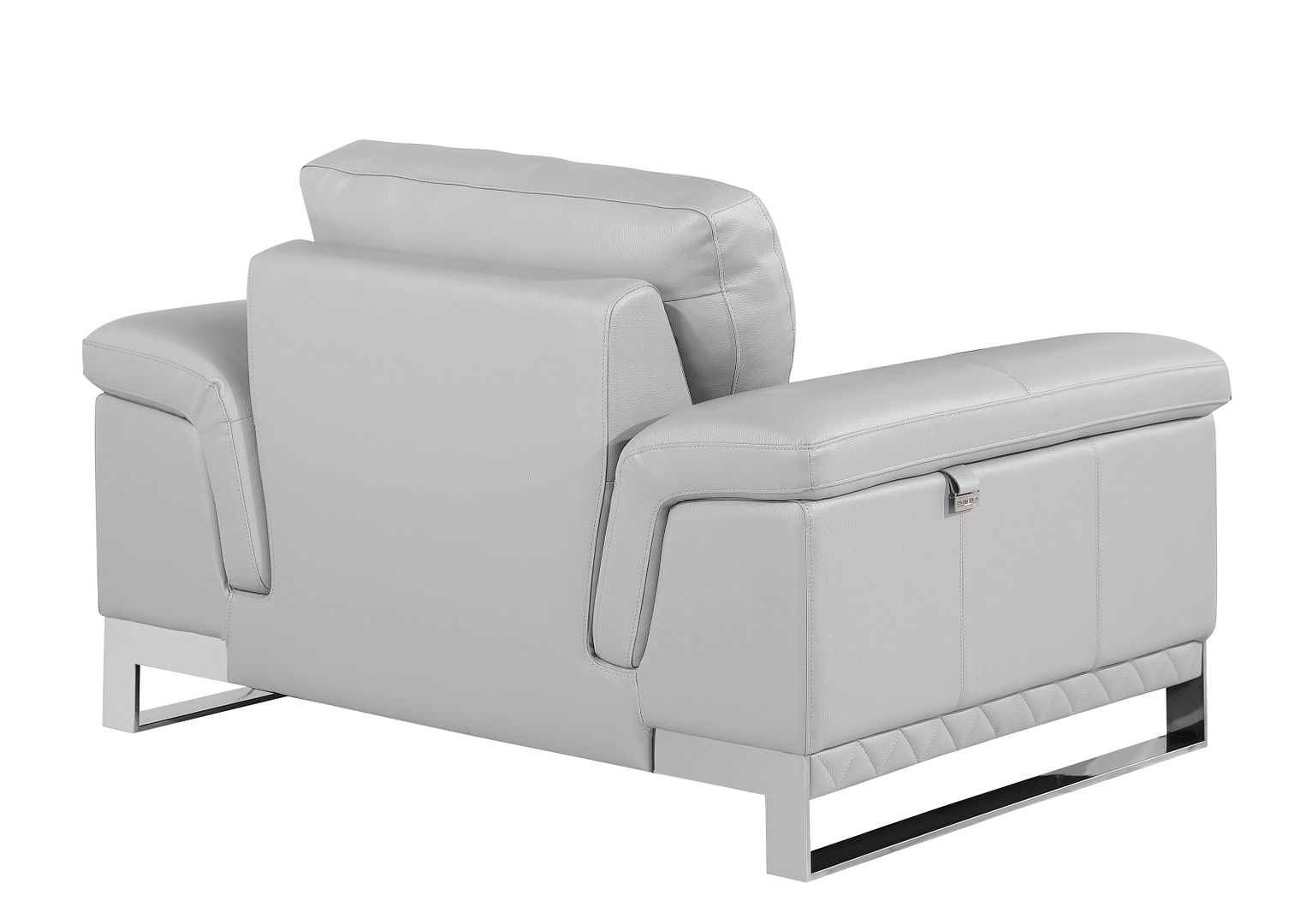 411 Divanitalia Chair in Top-grain Italian Leather