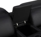 1116 Divanitalia 5-Piece Modular Power Reclining Sofa in Top Grain Italian Leather with 3 Power Recliners & Power Headrests