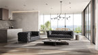 970 Divanitalia 2-Piece Sofa Set in Top-grain Italian Leather