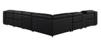 1116 Divanitalia 7-Piece L-Shaped Sectional Sofa in Top Grain Italian Leather with 4 Power Recliners & Power Headrests - Black - SKU 1116-BLACK-7PC-4PWR-SECTIONAL - GROUP - view 6
