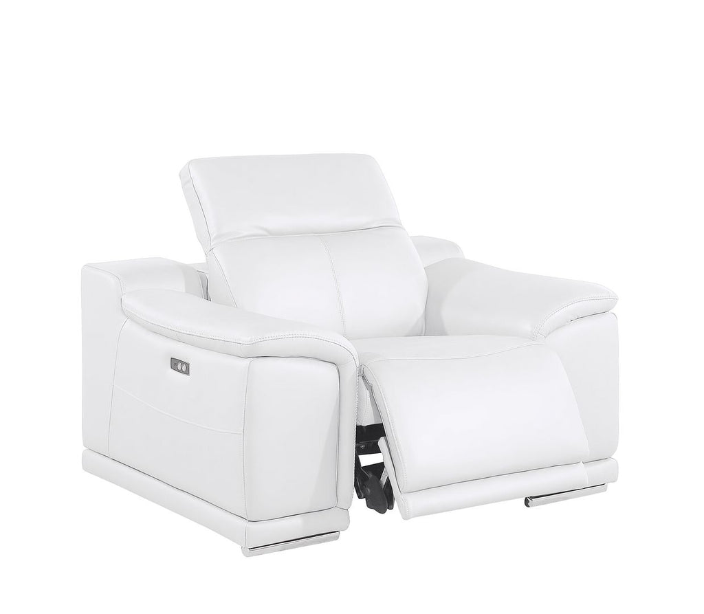 2679 Power Reclining Chair with Power Headrest in Genuine Leather