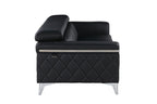 1140 Divanitalia Sofa with Adjustable Headrest in Top-grain Italian Leather