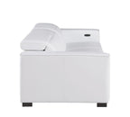1208 Genuine Leather Triple Power Reclining Sofa - White - SKU 1208-WHITE-3.3-HT - view 8