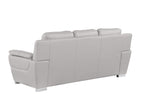 4572 Modern Genuine Leather 3-Piece Sofa Set - Light Grey - SKU 4572 LIGHT GREY 3PC (S/L/C) - GROUP - view 5