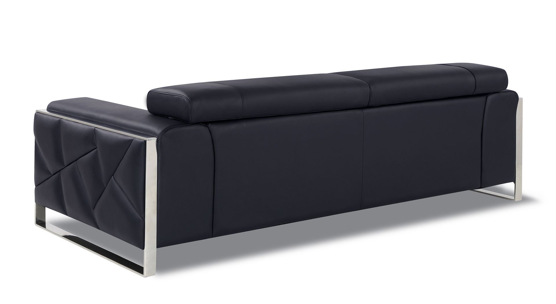 903 Divanitalia Sofa with Adjustable Headrest in Top-grain Italian Leather