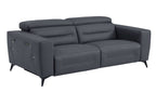 989 Divanitalia Power Reclining Sofa with Power Headrest in Top-grain Italian Leather
