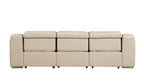 1116 Divanitalia 3-Piece Modular Power Reclining Sofa in Top Grain Italian Leather with 3 Power Recliners & Power Headrests