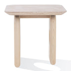 Osaka - Modern Faux Marble + Natural Ash End Table