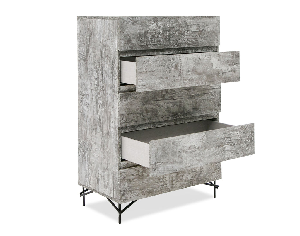 Aria - Italian Modern Multi Grey with texture Chest