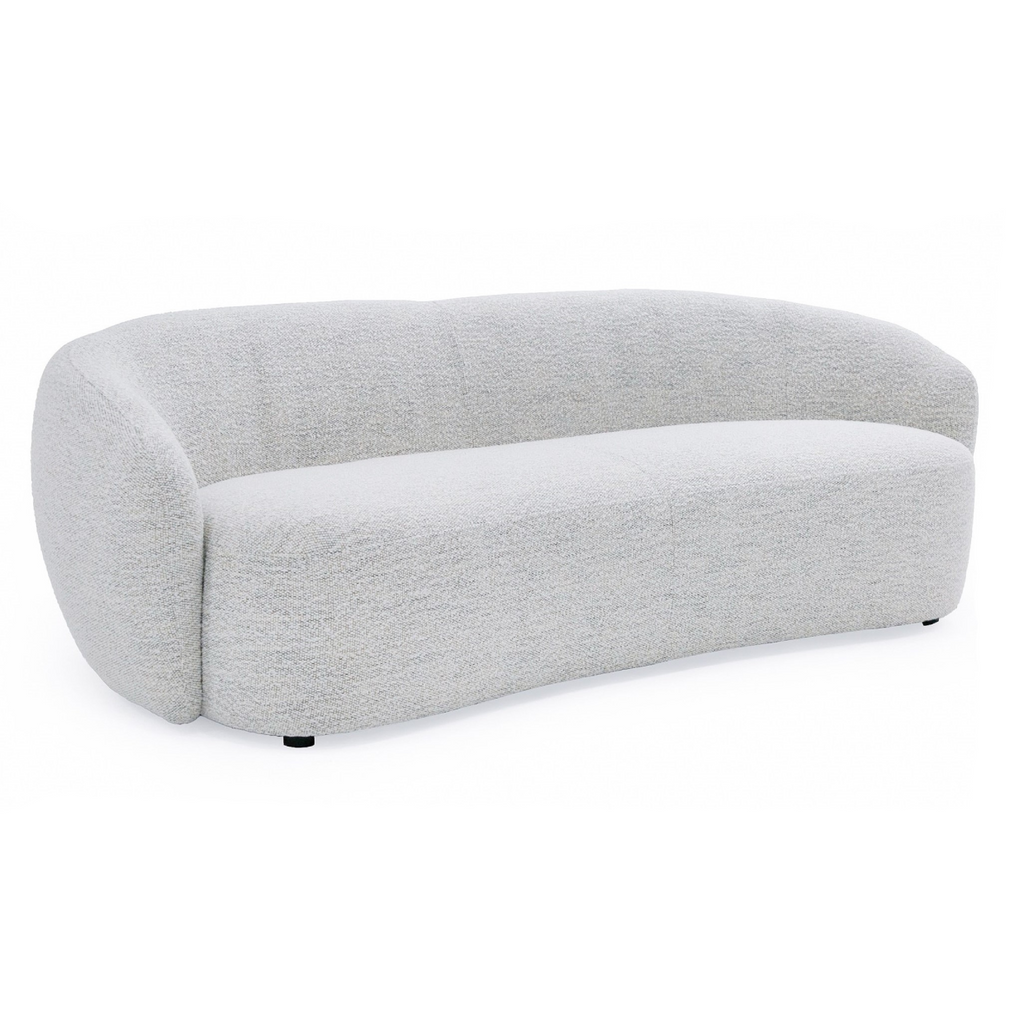 Omaha - Modern Off White Fabric Sofa