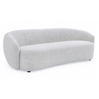 Omaha - Modern Off White Fabric Sofa