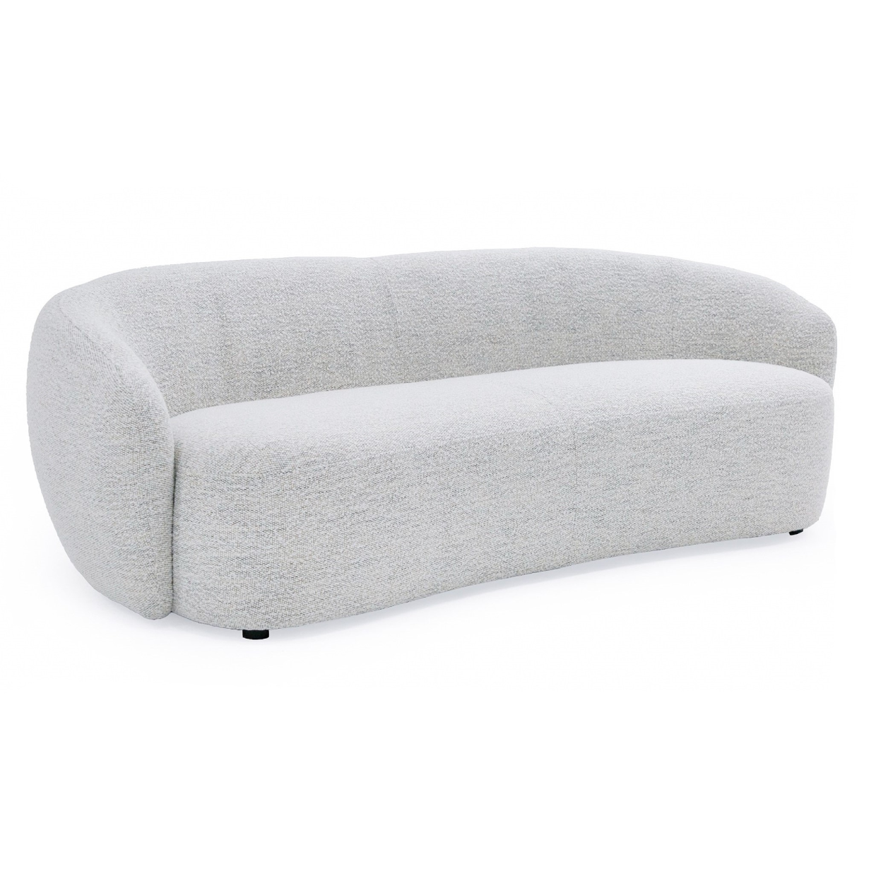 Omaha - Modern Off White Fabric Sofa