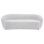 Omaha - Modern Off White Fabric Sofa