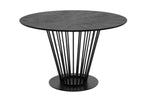 Conroy - Modern Black Round Dining Table