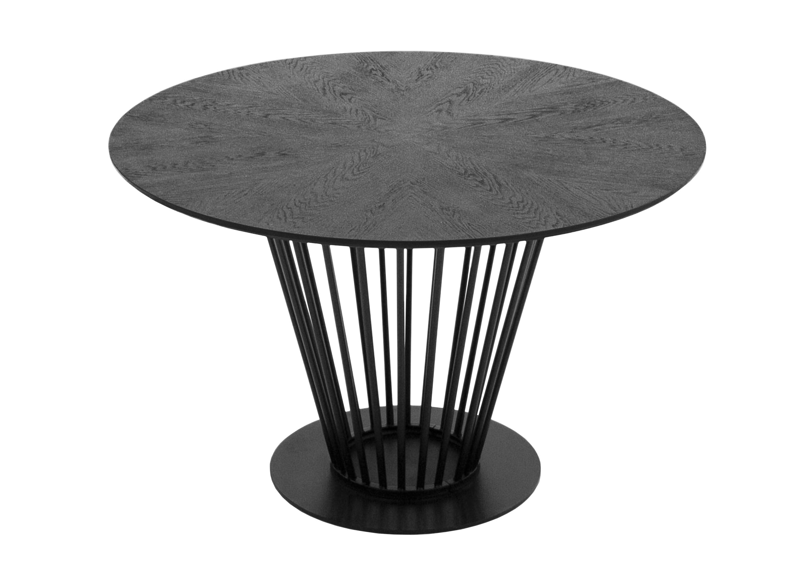 Conroy + Luzerne - Modern Black + Pink Dining Table Set