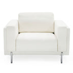 Schmidt - Modern Off White Fabric Chair