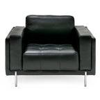 Schmidt - Modern Black Leather Chair