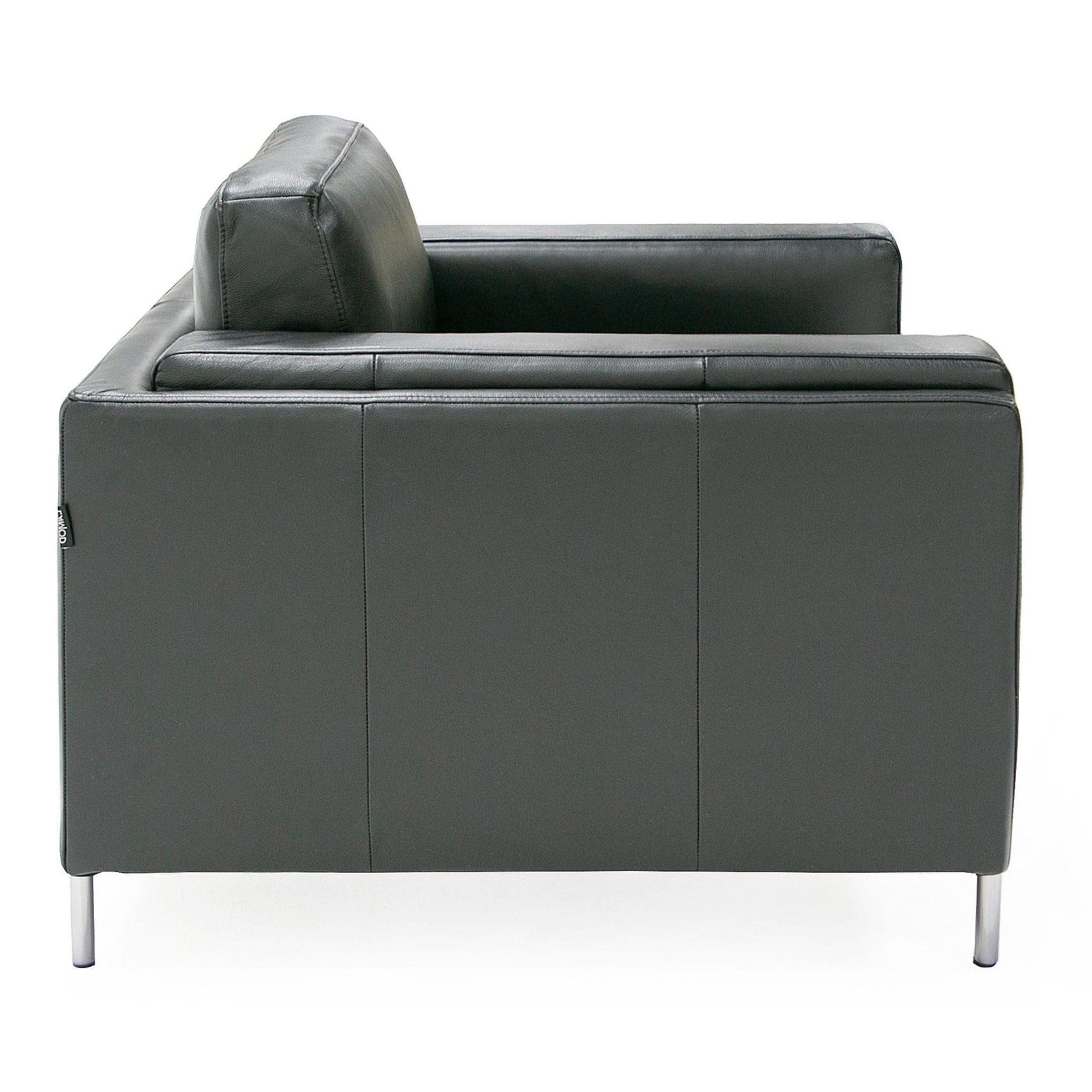 Schmidt - Modern Black Leather Chair