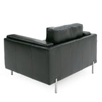 Schmidt - Modern Black Leather Chair