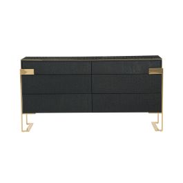 Rothsay - Modern Wenge + Gold Dresser